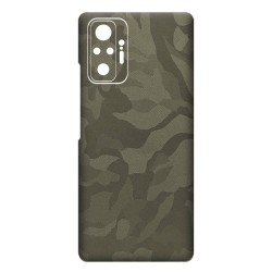 Folie Skin SILKASE pentru Xiaomi Redmi Note 10 Pro, camo verde, protectie spate telefon Folie Skin SILKASE pentru Xiaomi Redmi Note 10 Pro, camo verde, protectie spate telefon