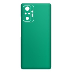 Folie Skin SILKASE pentru Xiaomi Redmi Note 10 Pro, turcoaz mat, protectie spate telefon