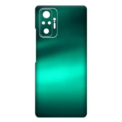 Folie Skin SILKASE pentru Xiaomi Redmi Note 10 Pro, verde emerald, protectie spate telefon