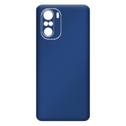 Folie Skin SILKASE pentru Xiaomi Mi 11i, albastru inchis mat, protectie spate telefon