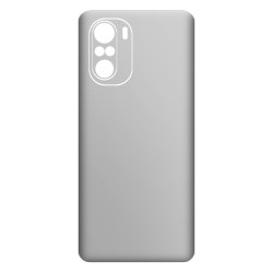 Folie Skin SILKASE pentru Xiaomi Mi 11i, alb mat, protectie spate telefon