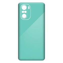 Folie Skin SILKASE pentru Xiaomi Mi 11i, turcoaz lucios, protectie spate telefon Folie Skin SILKASE pentru Xiaomi Mi 11i, turcoaz lucios, protectie spate telefon