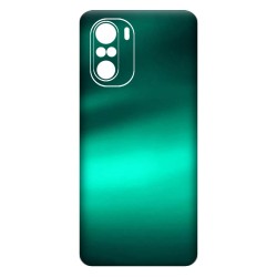 Folie Skin SILKASE pentru Xiaomi Mi 11i, verde emerald, protectie spate telefon