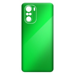 Folie Skin SILKASE pentru Xiaomi Mi 11i, verde neon, protectie spate telefon