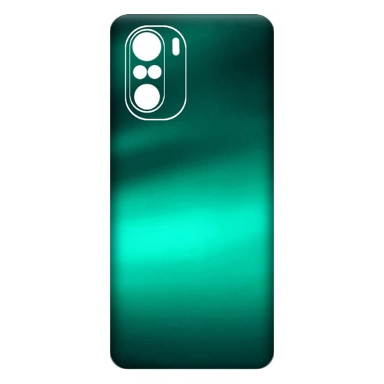 Folie Skin SILKASE pentru Xiaomi Poco F3, verde emerald, protectie spate telefon (SILKASE, Folie Spate Skin) by www.silkase.ro Folie Skin SILKASE pentru Xiaomi Poco F3, verde emerald, protectie spate telefon (Poco F3, S0402) by www.silkase.ro