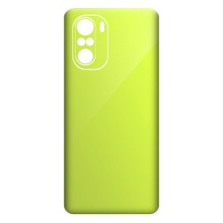 Folie Skin SILKASE pentru Xiaomi Poco F3, verde aprins, protectie spate telefon
