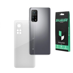 Folie spate silicon pentru Xiaomi Mi 10T Pro, SILKASE, Gel TPU, antibacterian, regenerabila