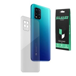 Folie spate silicon pentru Xiaomi Mi 10 Lite, SILKASE, Gel TPU, antibacterian, regenerabila