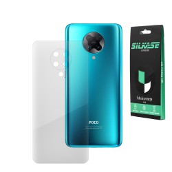 Folie spate silicon pentru Xiaomi Poco F2 Pro, SILKASE, Gel TPU, antibacterian, regenerabila