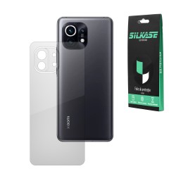 Folie spate compatibila cu Xiaomi Mi 11, SILKASE, Gel TPU, antibacterian, regenerabila Folie spate compatibila cu Xiaomi Mi 11, SILKASE, Gel TPU, antibacterian, regenerabila
