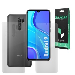 Set folii silicon pentru Xiaomi Redmi 9, SILKASE, Gel TPU, antibacterian, regenerabila Set folii silicon pentru Xiaomi Redmi 9, SILKASE, Gel TPU, antibacterian, regenerabila