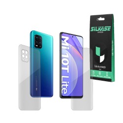 Set folii silicon pentru Xiaomi Mi 10 Lite, SILKASE, Gel TPU, antibacterian,regenerabila