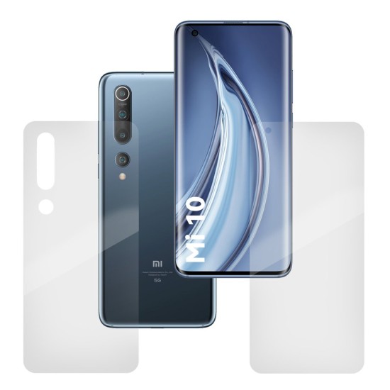 Set folii silicon pentru Xiaomi Mi 10, SILKASE, Gel TPU, antibacterian, regenerabila (SILKASE, Set Folii Lucioase) by www.silkase.ro Set folii silicon pentru Xiaomi Mi 10, SILKASE, Gel TPU, antibacterian, regenerabila (Mi 10 5G, F0472) by www.silkase.ro