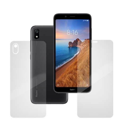Set folii silicon pentru Xiaomi Redmi 7A, SILKASE, Gel TPU, antibacterian, regenerabil (SILKASE, Set Folii Lucioase) by www.silkase.ro Set folii silicon pentru Xiaomi Redmi 7A, SILKASE, Gel TPU, antibacterian, regenerabil (Redmi 7A, F0475) by www.silkase.ro