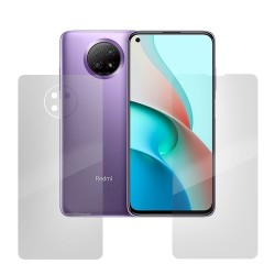 Set folii compatibile cu Xiaomi Redmi Note 9 5G, SILKASE, Gel TPU, antibacterian, regenerabila