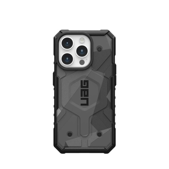 Husa UAG Pathfinder SE MagSafe pentru Apple iPhone 15 Pro, geo camo (iPhone 15 Pro, 114283114033) by www.silkase.ro