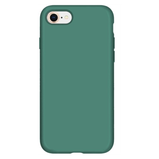 Husa SILKASE pentru iPhone SE 3 2022, liquid silicone, culoare turcoaz (iPhone 7, H1282) by www.silkase.ro