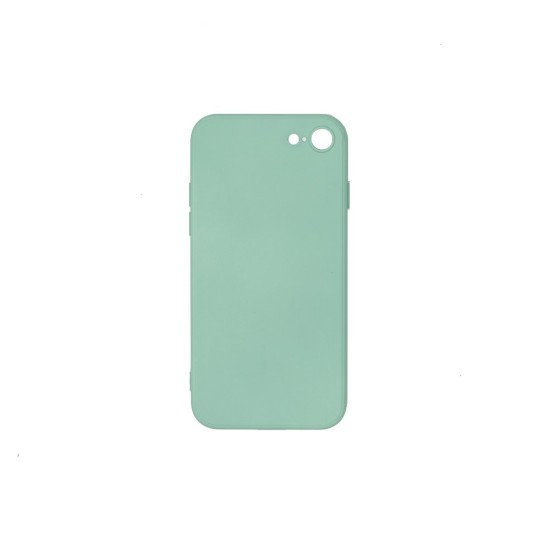 Husa SILKASE pentru iPhone SE 3 2022, Square, culoare turcoaz, soft silicone (iPhone 7, H1287) by www.silkase.ro
