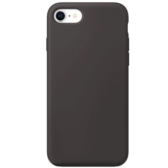 Husa SILKASE pentru Apple iPhone SE 3 2022, soft silicon, culoare negru (iPhone 7, H1375) by www.silkase.ro