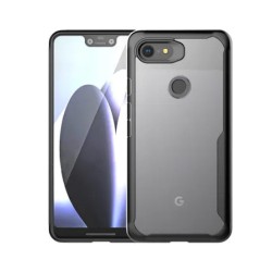 Husa SILKASE pentru Google Pixel 3, AntiGravity, AntiShock, negru/transparent