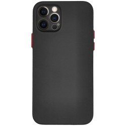 Husa SILKASE pentru Apple iPhone 12 Pro, protectie camera, plastic subtire, negru Husa SILKASE pentru Apple iPhone 12 Pro, protectie camera, plastic subtire, negru