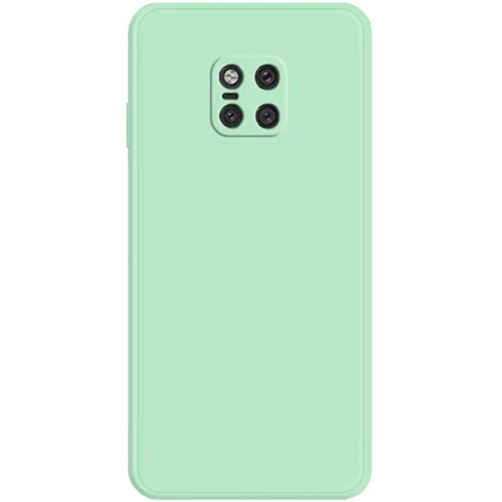 Husa SILKASE pentru Huawei Mate 20 Pro, protectie camera, soft silicon verde menta (Mate 20 Pro, H1374) by www.silkase.ro