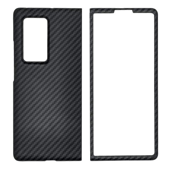 Husa fibra carbon SILKASE pentru Huawei Mate X2, aramid kevlar, negru (SILKASE, Husa Kevlar) by www.silkase.ro Husa fibra carbon SILKASE pentru Huawei Mate X2, aramid kevlar, negru (Mate X2, H0954) by www.silkase.ro