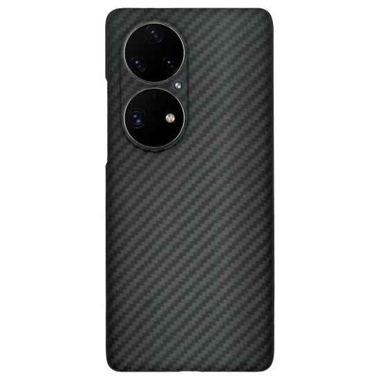 Husa fibra carbon SILKASE pentru Huawei P50 Pro, aramid kevlar, negru (SILKASE, Husa Kevlar) by www.silkase.ro Husa fibra carbon SILKASE pentru Huawei P50 Pro, aramid kevlar, negru (P50 Pro, H0953) by www.silkase.ro