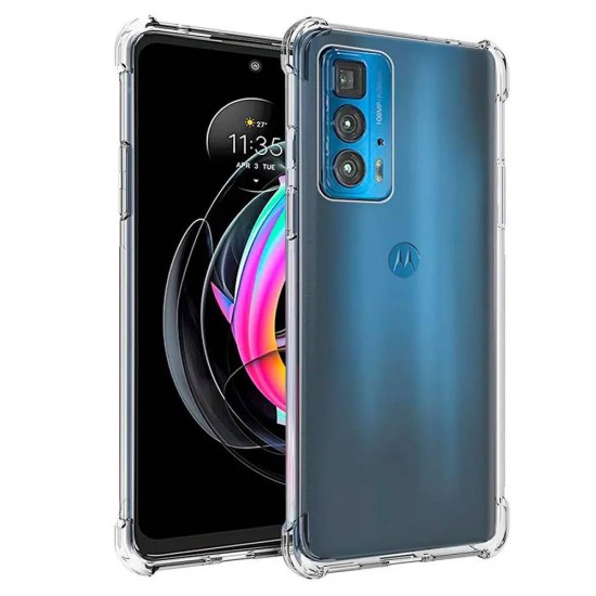 Husa AntiShock SILKASE pentru Motorola Edge 20 Pro, AntiShock, silicon transparent (Edge 20 Pro, H1236) by www.silkase.ro