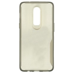 Husa SILKASE pentru OnePlus 6, Focus case, silicon gri fumuriu Husa SILKASE pentru OnePlus 6, Focus case, silicon gri fumuriu