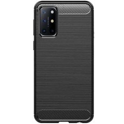 Husa SILKASE pentru OnePlus 8T, silicon carbon, culoare negru Husa SILKASE pentru OnePlus 8T, silicon carbon, culoare negru