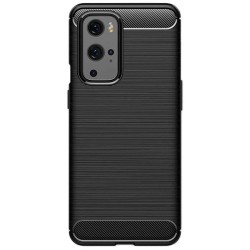 Husa SILKASE pentru OnePlus 9 Pro,M2, silicon carbon negru Husa SILKASE pentru OnePlus 9 Pro,M2, silicon carbon negru
