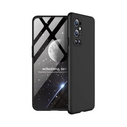 Husa GKK pentru OnePlus 9 Pro, Plastic 360, culoare negru Husa GKK pentru OnePlus 9 Pro, Plastic 360, culoare negru