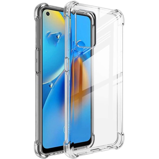 Husa AntiShock SILKASE pentru Oppo Reno 6,cam prot, AntiShock, silicon transparent (Reno6 4G, H1242) by www.silkase.ro
