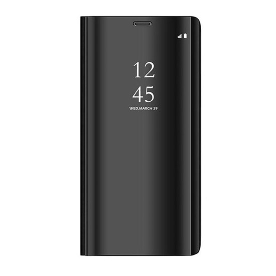 Husa flip SILKASE pentru Samsung Note 9, clear view, negru (Telefoane Samsung, H1332) by www.silkase.ro
