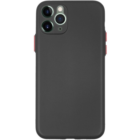 Husa SILKASE pentru Apple iPhone 11 Pro, protectie camera, plastic subtire, negru (iPhone 11 Pro, H0828) by www.silkase.ro