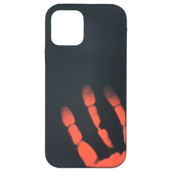 Husa SILKASE pentru Apple iPhone 12 / 12 Pro, thermal, negru (iPhone 12, H0793) by www.silkase.ro