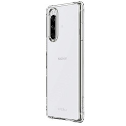 Husa SILKASE pentru Sony Xperia 5, silicon transparent