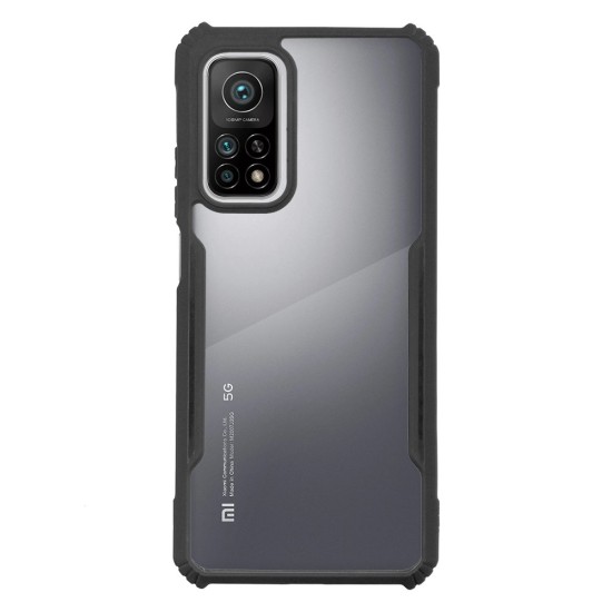 Husa SILKASE pentru Xiaomi Mi 10T/ 10T Pro, AntiGravity, AntiShock, negru/transparent (Mi 10T 5G, H1097) by www.silkase.ro