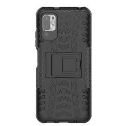 Husa SILKASE pentru Xiaomi Redmi 10, Armor Stand, plastic/cauciuc, negru Husa SILKASE pentru Xiaomi Redmi 10, Armor Stand, plastic/cauciuc, negru