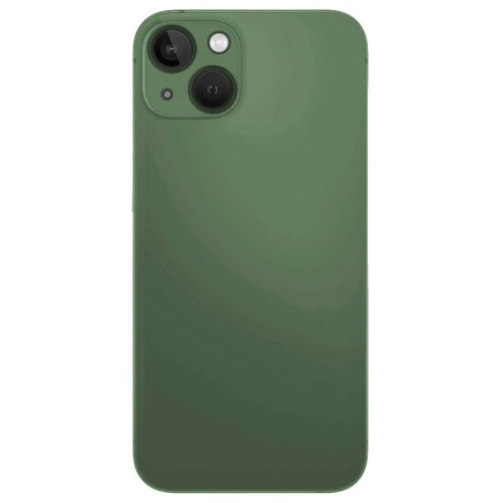 Husa 0.3mm SILKASE pentru Apple iPhone 13, subtire, plastic mat, culoare verde (SILKASE, iPhone 13) by www.silkase.ro Husa 0.3mm SILKASE pentru Apple iPhone 13, subtire, plastic mat, culoare verde (iPhone 13, H1415) by www.silkase.ro