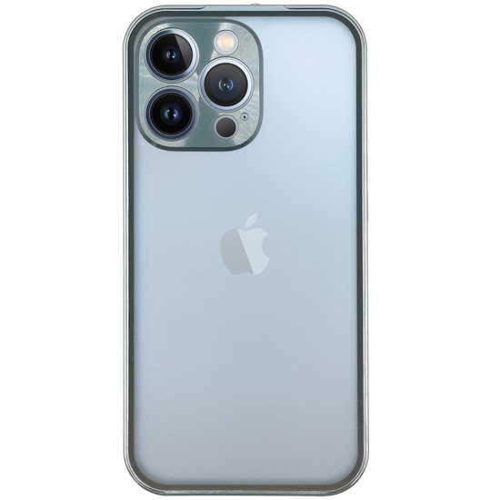 Husa 360 SILKASE pentru Apple iPhone 13 Pro, protectie camera, metal/sticla, albastru (SILKASE, iPhone 13 Pro) by www.silkase.ro Husa 360 SILKASE pentru Apple iPhone 13 Pro, protectie camera, metal/sticla, albastru (iPhone 13 Pro, H1030) by www.silkase.ro