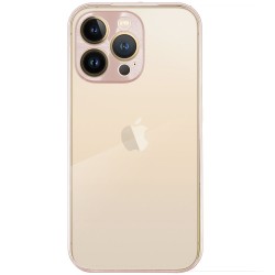 Husa 360 SILKASE pentru Apple iPhone 13 Pro, protectie camera, metal/sticla, roz Husa 360 SILKASE pentru Apple iPhone 13 Pro, protectie camera, metal/sticla, roz