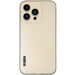 Husa SILKASE pentru Apple iPhone 13 Pro, protectie camera, metal/plastic, auriu Husa SILKASE pentru Apple iPhone 13 Pro, protectie camera, metal/plastic, auriu