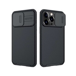 Husa Nillkin pentru Apple iPhone 13 Pro, camera privacy, plastic negru Husa Nillkin pentru Apple iPhone 13 Pro, camera privacy, plastic negru