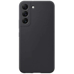 Husa SILKASE pentru Samsung S22, protectie camera, soft silicon, culoare negru Husa SILKASE pentru Samsung S22, protectie camera, soft silicon, culoare negru
