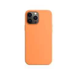 Husa SILKASE pentru Apple iPhone 13 Pro, magcase, soft silicon, culoare portocaliu