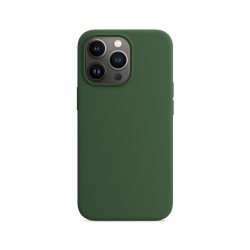 Husa SILKASE pentru Apple iPhone 13 Pro Max, magcase, soft silicon, culoare verde army