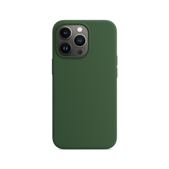 Husa SILKASE pentru Apple iPhone 13 Pro Max, magcase, soft silicon, culoare verde army (SILKASE, iPhone 13 Pro Max) by www.silkase.ro Husa SILKASE pentru Apple iPhone 13 Pro Max, magcase, soft silicon, culoare verde army (iPhone 13 Pro Max, H1402) by www.silkase.ro