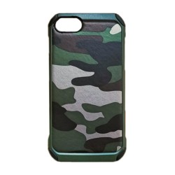 Husa SILKASE pentru iPhone SE 3 2022, Army Military Grade, culoare Camo Verde